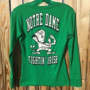 College Norte Dame Fighting Irish Top